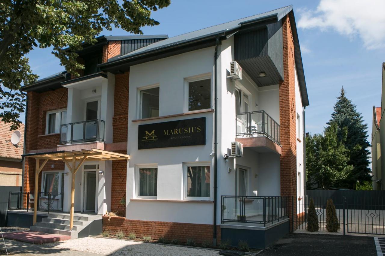 Апартаменты Marusius Apartmanhaz Мако Экстерьер фото