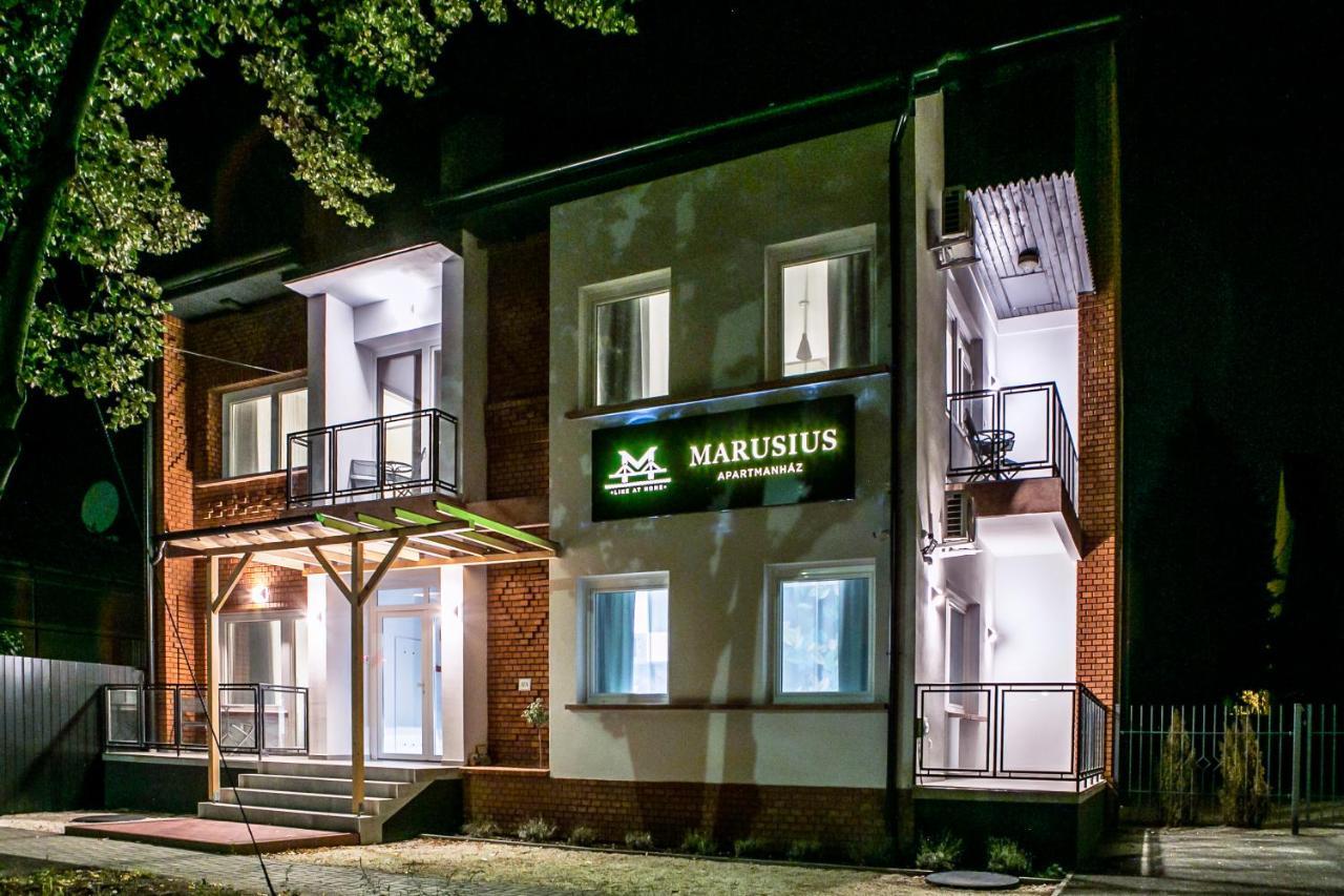 Апартаменты Marusius Apartmanhaz Мако Экстерьер фото